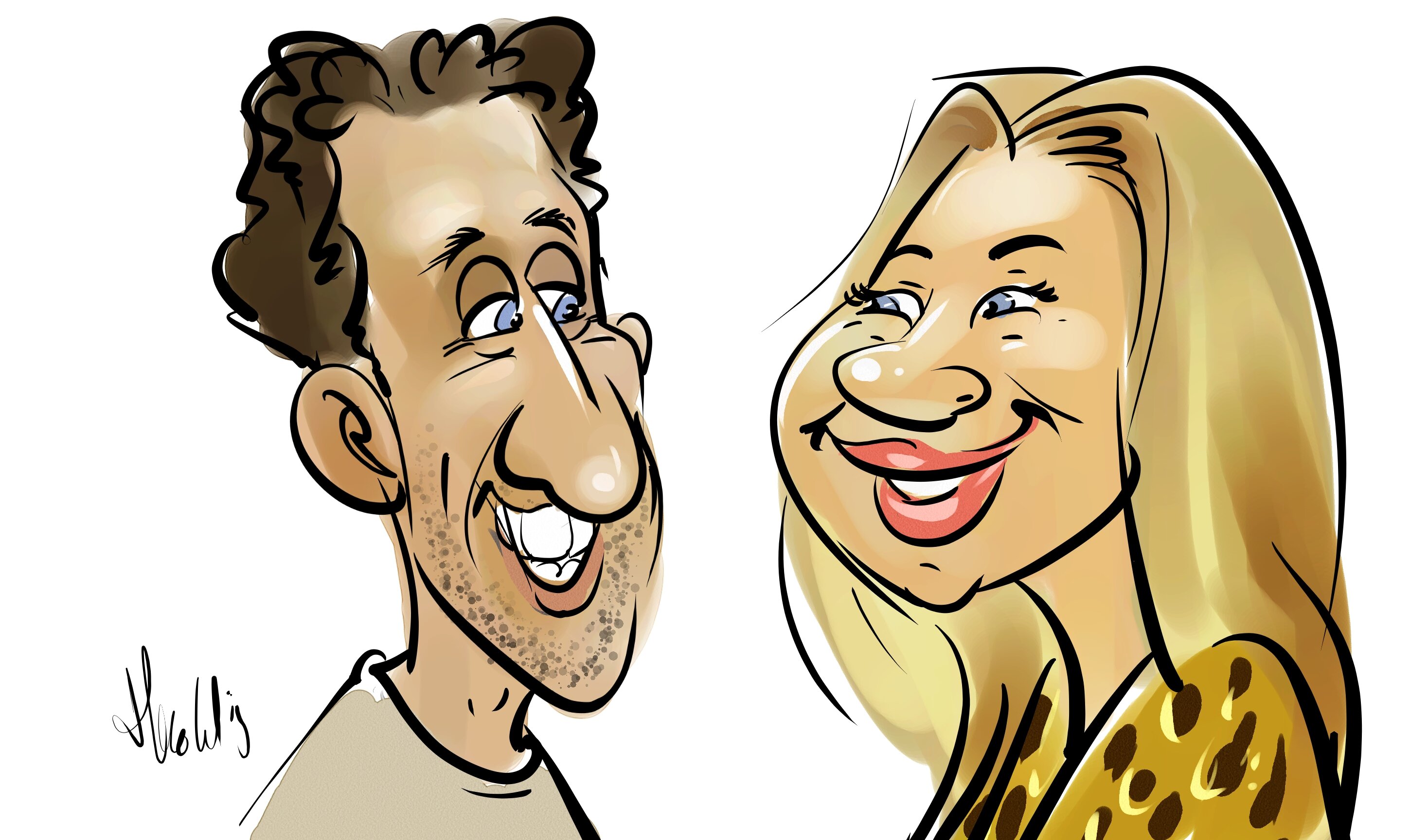 Karikaturen Verjaardag Jochem 35 jaar