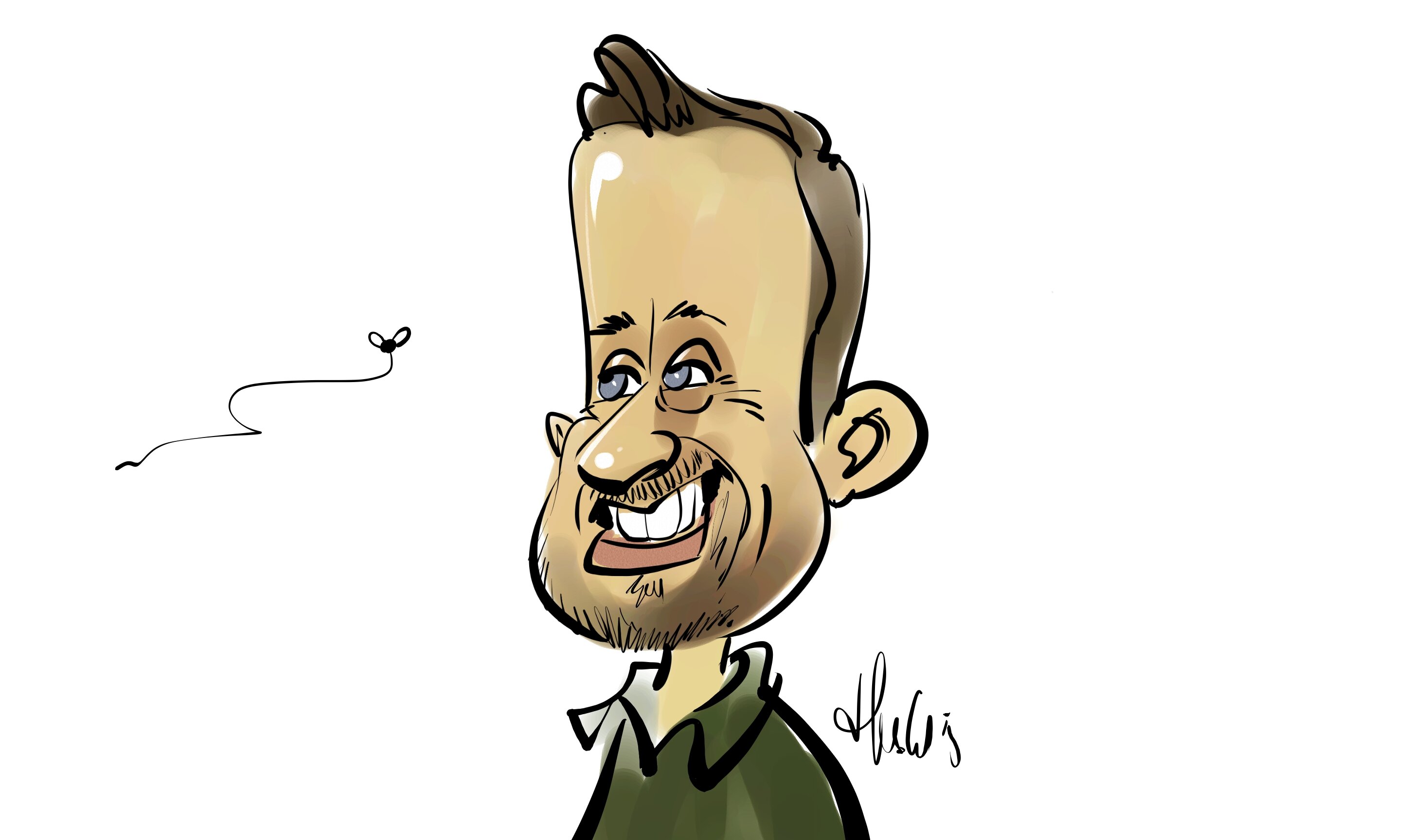 Karikaturen Verjaardag Jochem 35 jaar